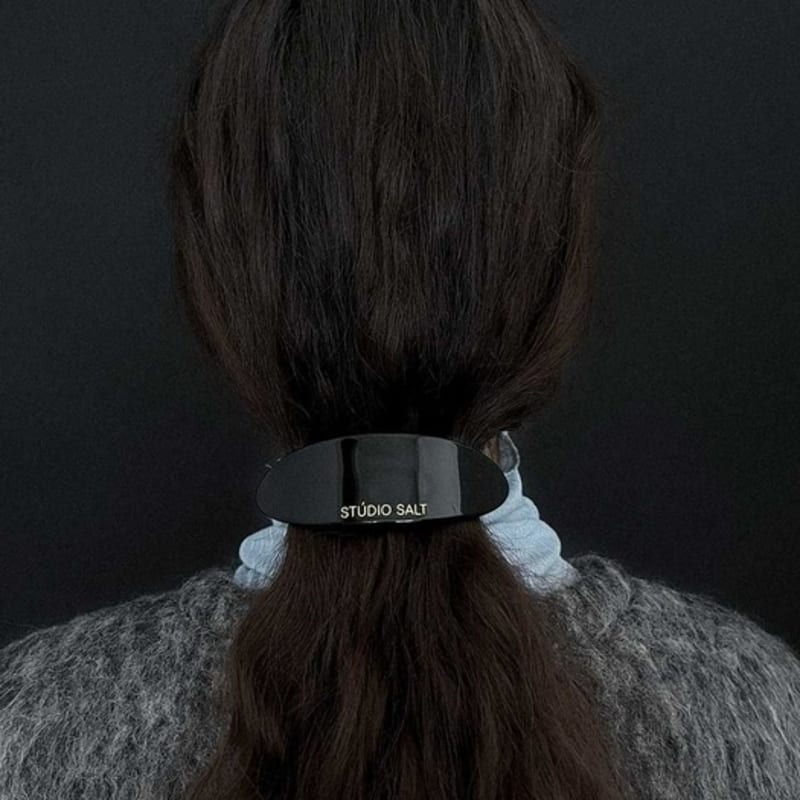 

Studio Salt [24 WINTER][SALT Label] CLASSIC HAIRPIN_BLACK BLACK