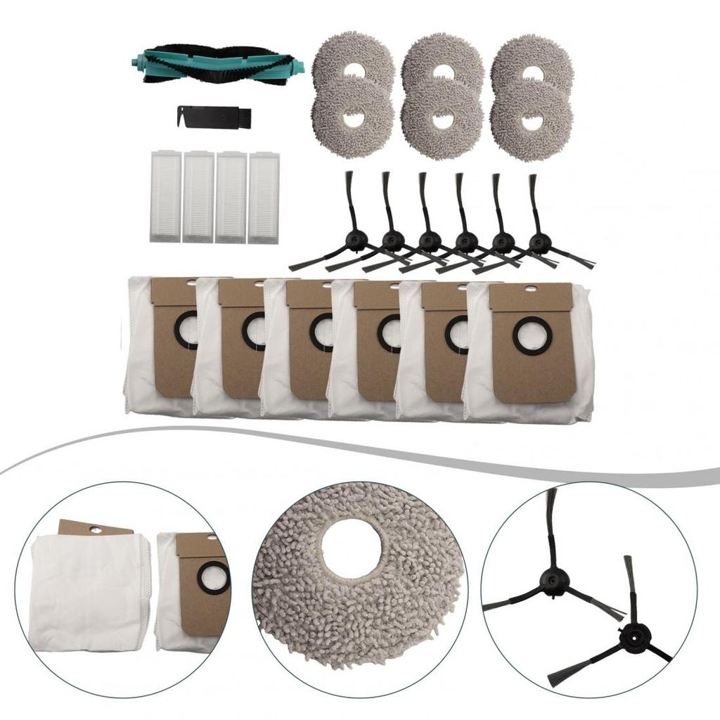 Dust Bags Roller Brush Mop Cloth Side Brushes Spare