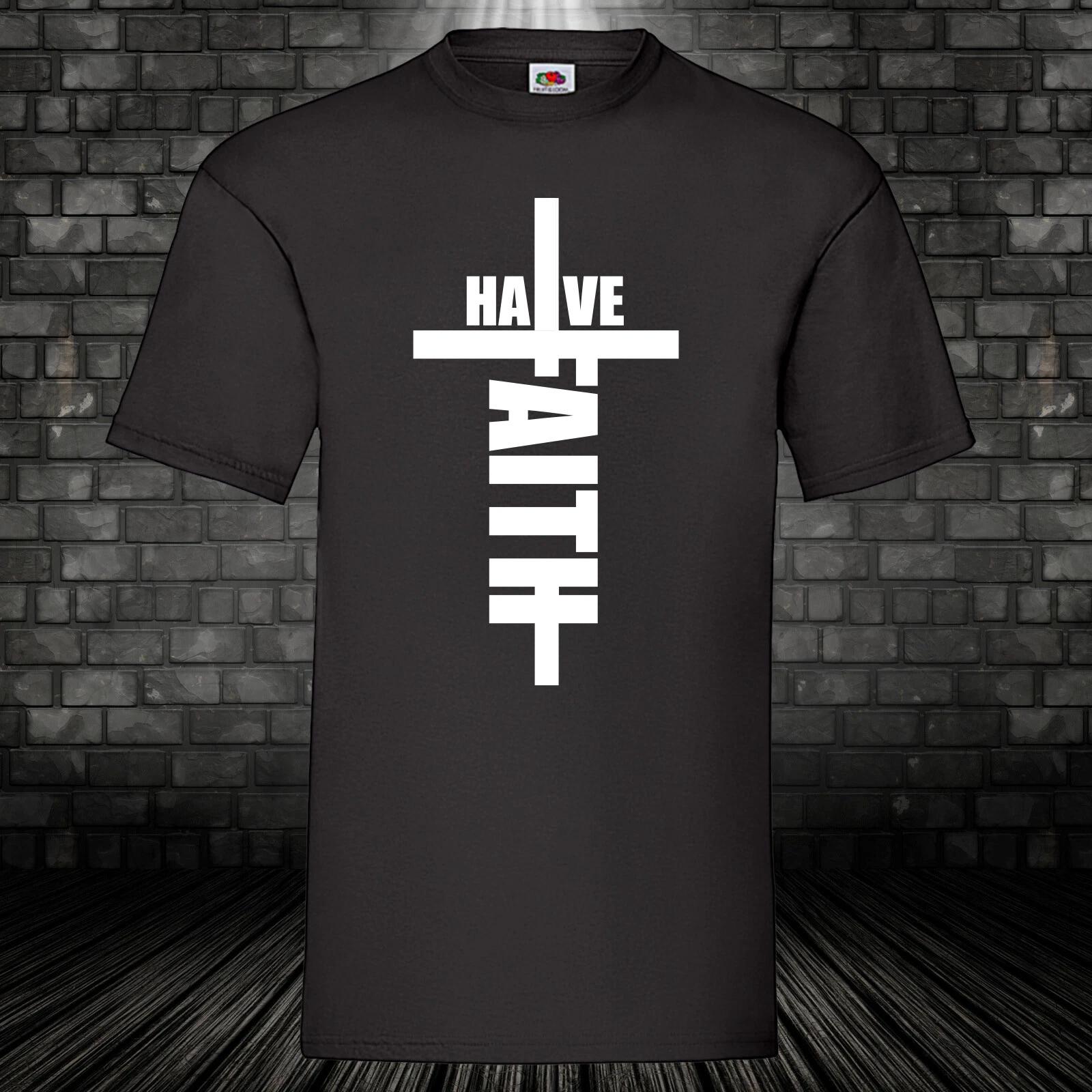 Jesus Have Faith Shirt Faith Christ T-Shirt Cult Christ 100% Cotton S-5XL XS