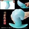 Semaxy Anal Plug Silicone Dildo for Men and Women Mango Shaped Anal Plug Extra Thick Dildo with Uneven Threads Anal Expansion Soft Anal Goods Anal