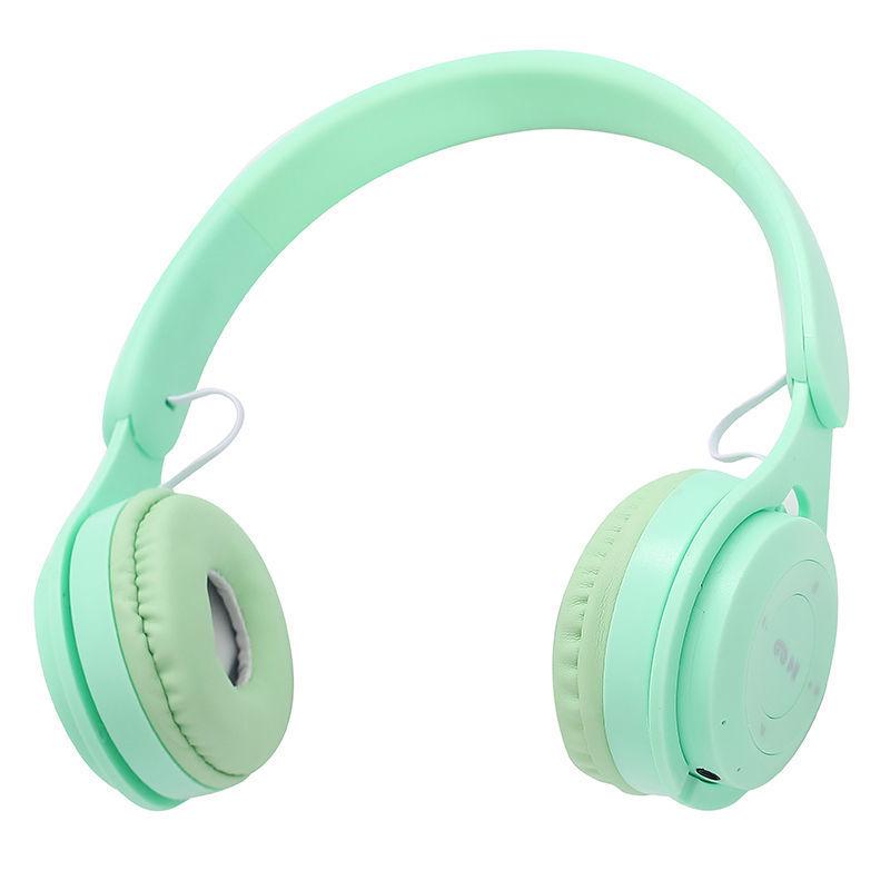 Macaron Sports Folding Over-Ear Wired Headphones - Gaming & Mobile Gift