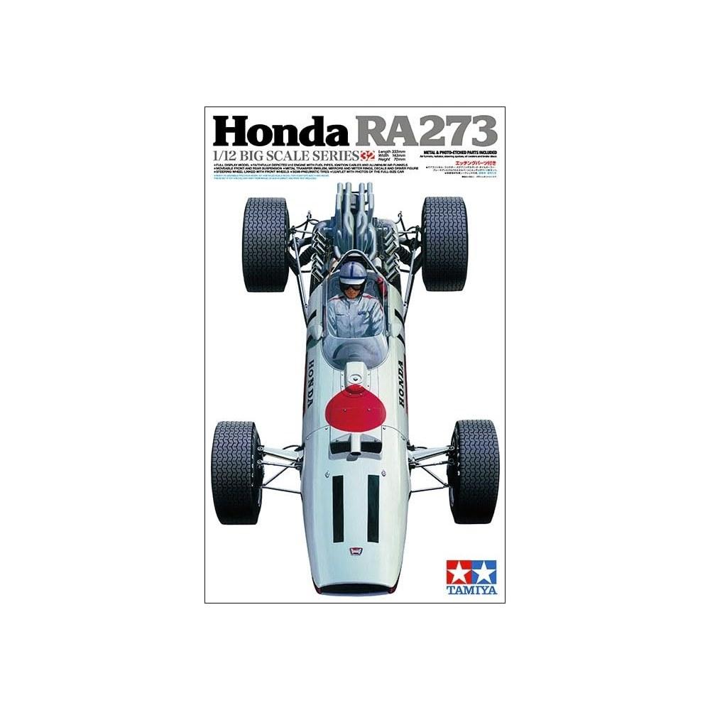 Tamiya 1/12 Big Scale Series No.32 Honda RA273 Plastic Model Kit with Etched Parts