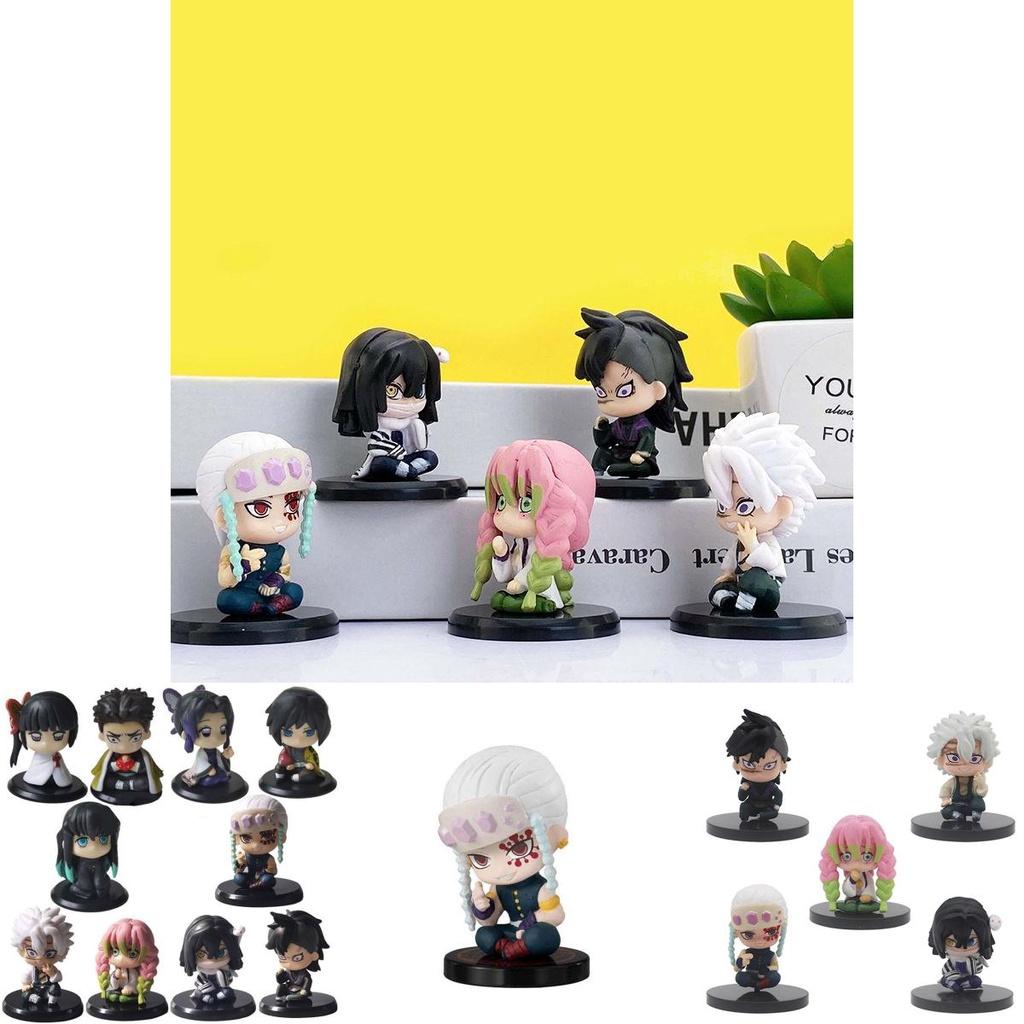 Exquisite Demon Slayer Figure Figurine Doll Collection Featuring Tanjirou Zenitsu Inosuke