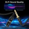 Postta XLR-6.35mm Cable 10M Male To Female TRS Balanced Microphone XLR Conversion