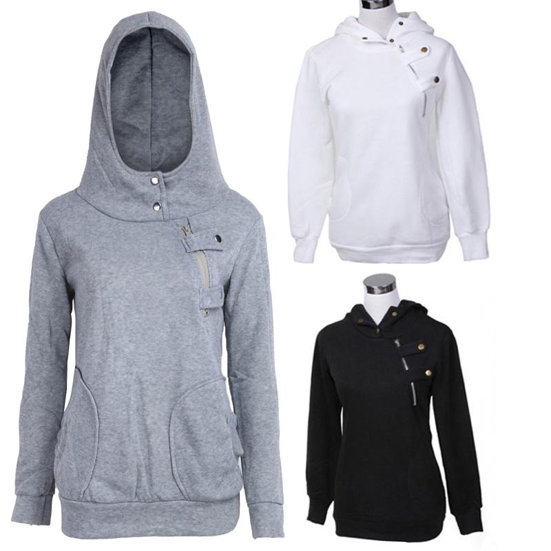 Buy Fashion Womens Korean Pullover Hoodie Jacket Jumper Sweater Coat ...