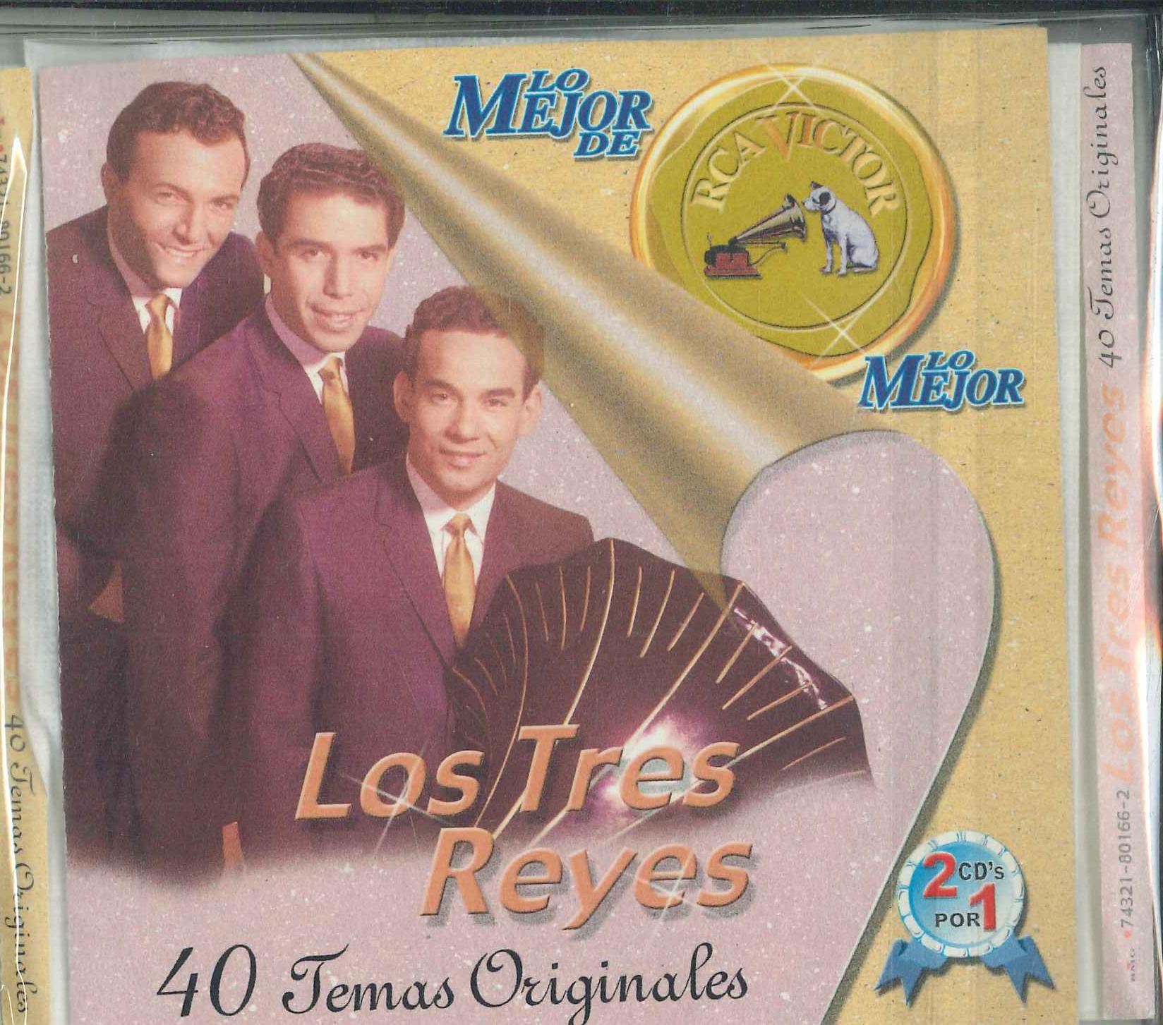 

CD LOS TRES REYES - 40 Jemas Originals 74321801662 BMG 2000 Mexico World Music Used