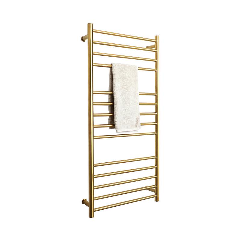 304 Stainless Steel Electric Heated Towel Rack with Golden Controller