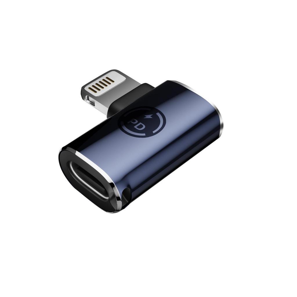 Type-C Female to Lightning Male Adapter for Charging & OTG