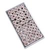 24pcs 4x6cm Artificial Chanson Rose Black Border Small Fragrant Flowers Decoracion Flower Box Wedding Bouquet Christmas Gift