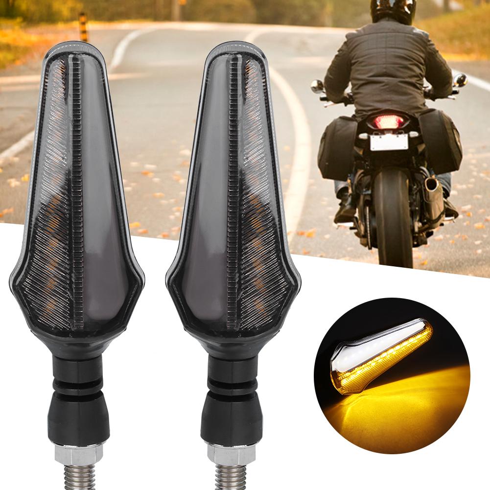 Pair of 24LED Universal Motorcycle Turn Signal Indicator Modification Accessory