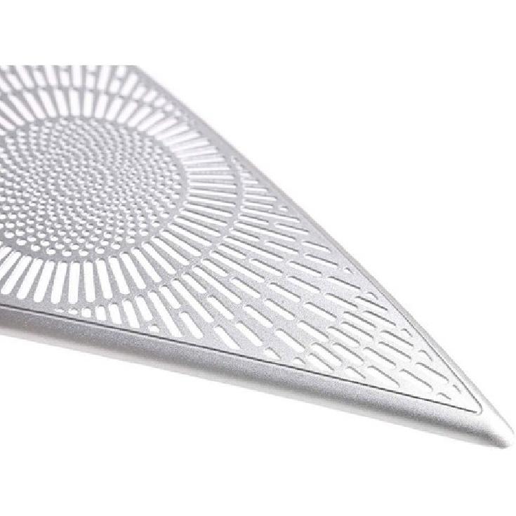 For Mercedes-Benz S-Class W221 Aluminum Front Door Speaker Cover Trim 2008-2013