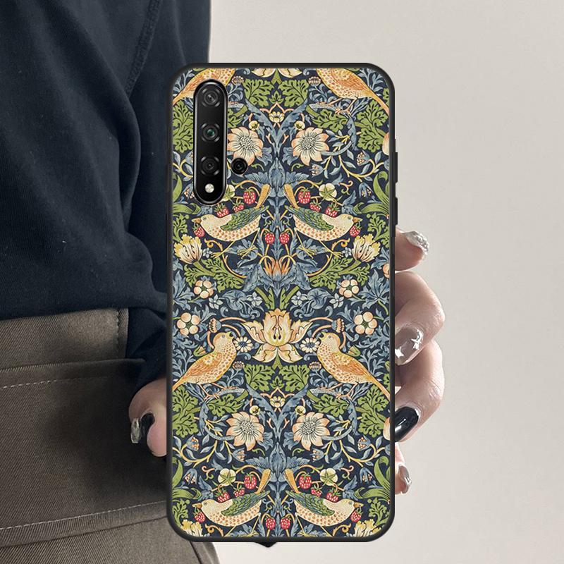 William Morris For Huawei Nova 9 10 SE 5T 12s 12i 11i Y91 Y90 Y60 Y70 Y72 Y61 P20 P40 P30 Lite P60 Pro Case