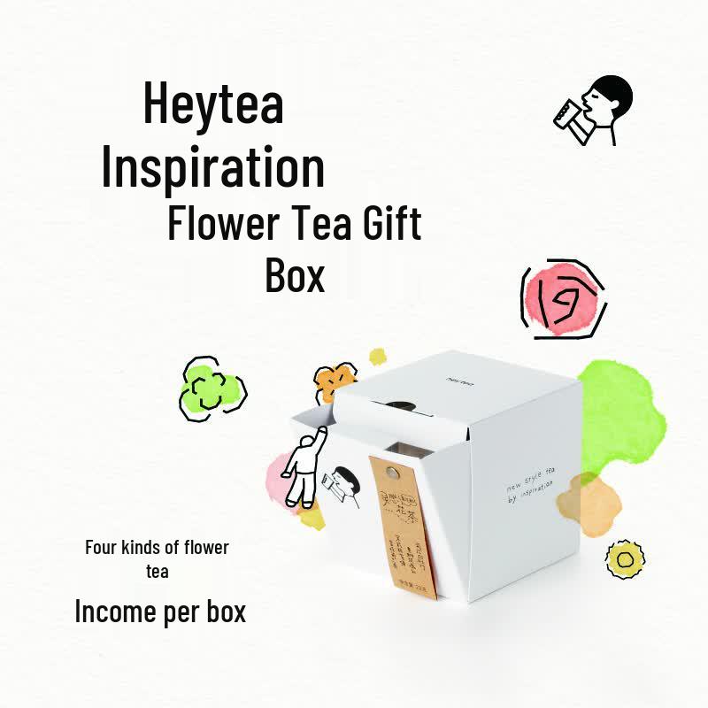 Heytea Inspired Flower Tea Gift Box