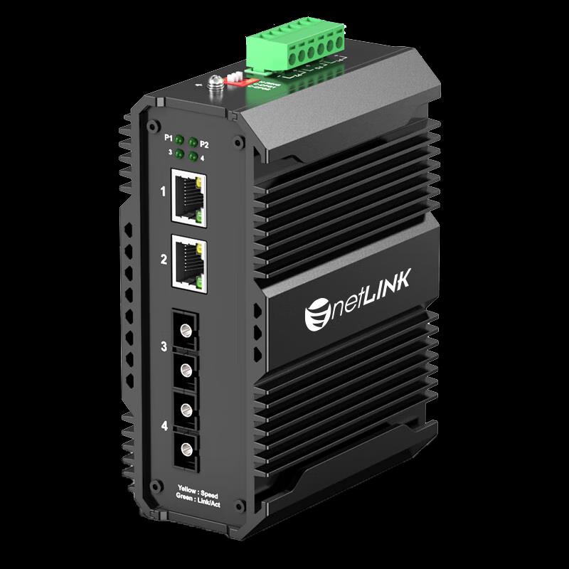 

NETLINK Industrial Fiber Optic Media Converter Switch