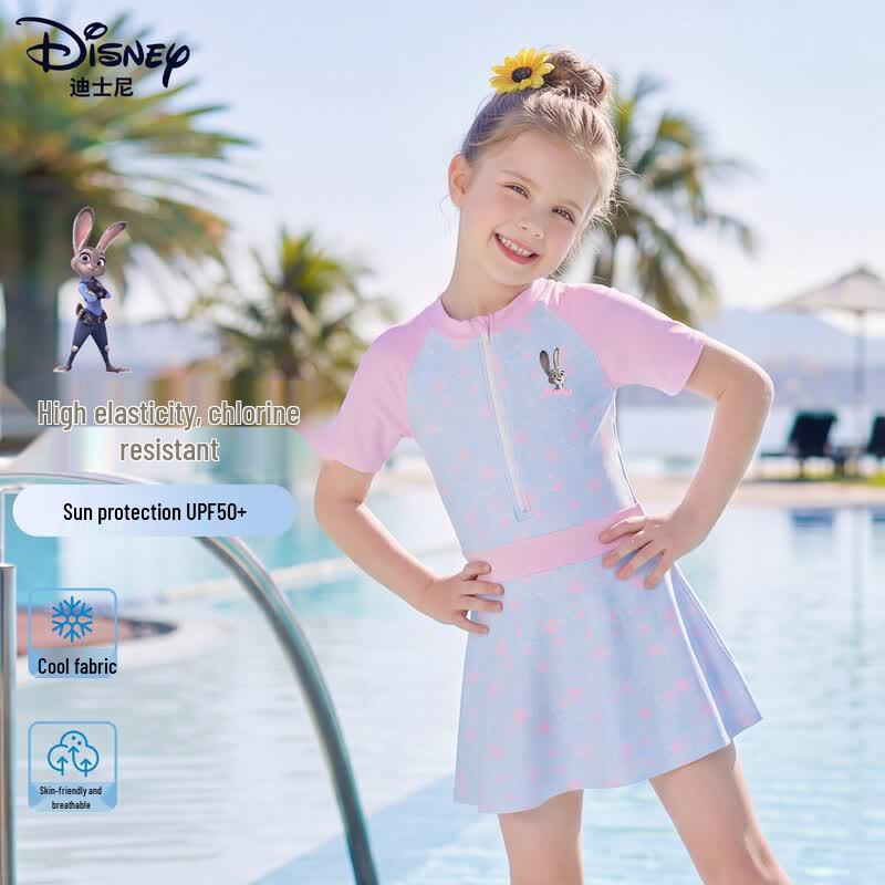 Disney Zootopia Girls  Sun-Protective Swim Dress 160