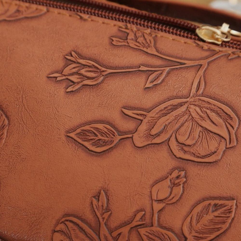 Vintage Travel Makeup Bag Large Capacity Toiletry Organizer  Skincare Bag