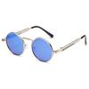Metal Punk Style Sunglasses Retro Spring Small Frame Oval Sunglasses Street Shot Glasses 8478