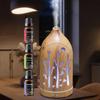 Aromatherapy Essential Oil Diffuser with 7-Color LED Night Light Hollow Out Design Humidifier Ultra Quiet for Sleep & Relaxation