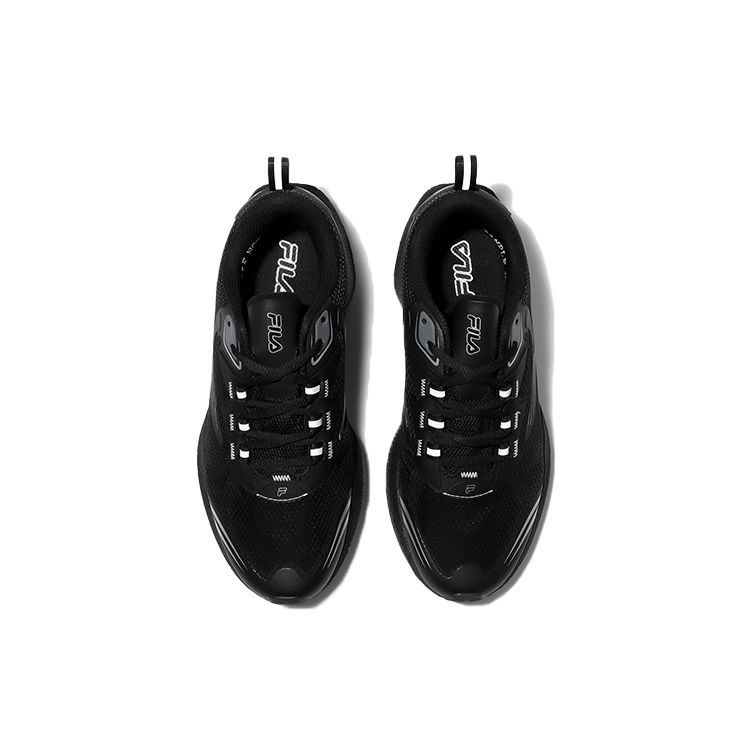 FILA Neuron 3 Comfortable Fashionable Breathable Support Low-Top Running Shoes Unisex Running Shoes Black 1RM01670D_001