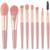 Neues 8-teiliges Make-up-Pinselset Make-up Concealer Pinsel Rouge Pinsel Pinsel für losen Puder Lidschatten Highlighter Foundation Pinsel Beauty-Tools