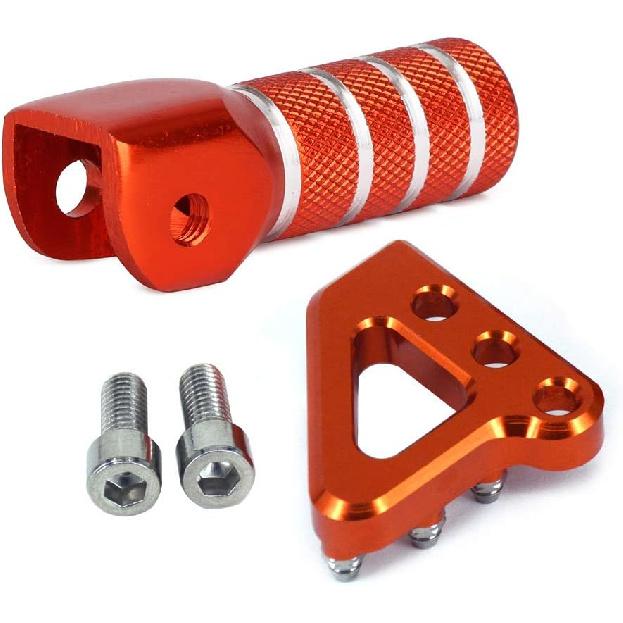 Rear Brake Pedal & Gear Shifter Lever Tips for 2004-2010 125-530cc Motorcycles, SMC690, SUPERMOTOR/Enduro 690, SUPERENDUROR Adventure/s 950 990,