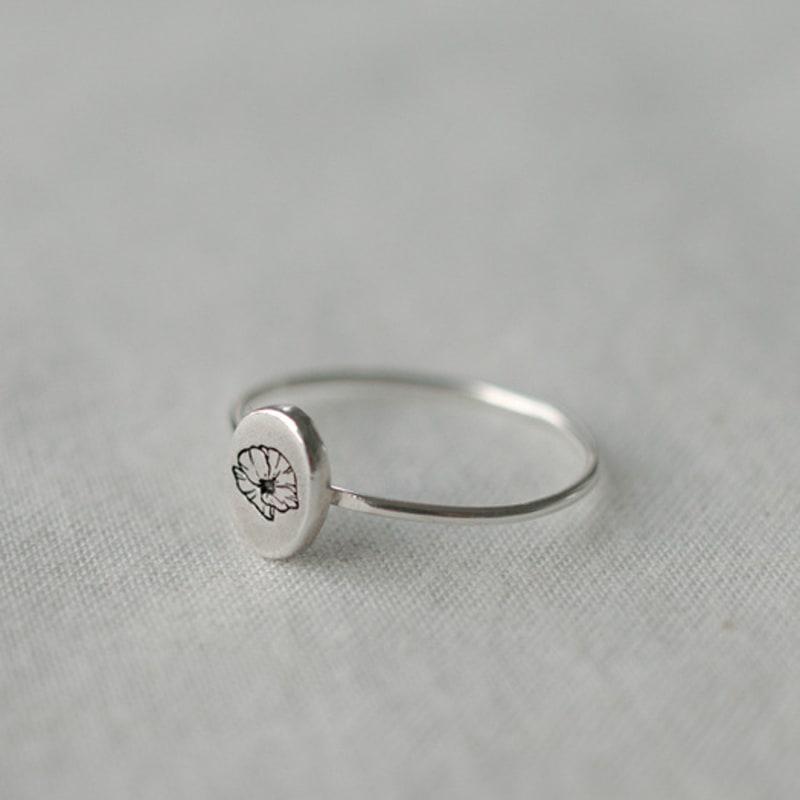 Pinaf Small Poppy Ring