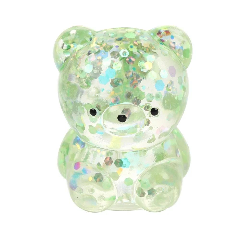 Creative Stress Relief Balls Colorful Squeeze Ball Water Bead Decompression Fidget Toy for Kids Adults Anxiety Autism ADHD