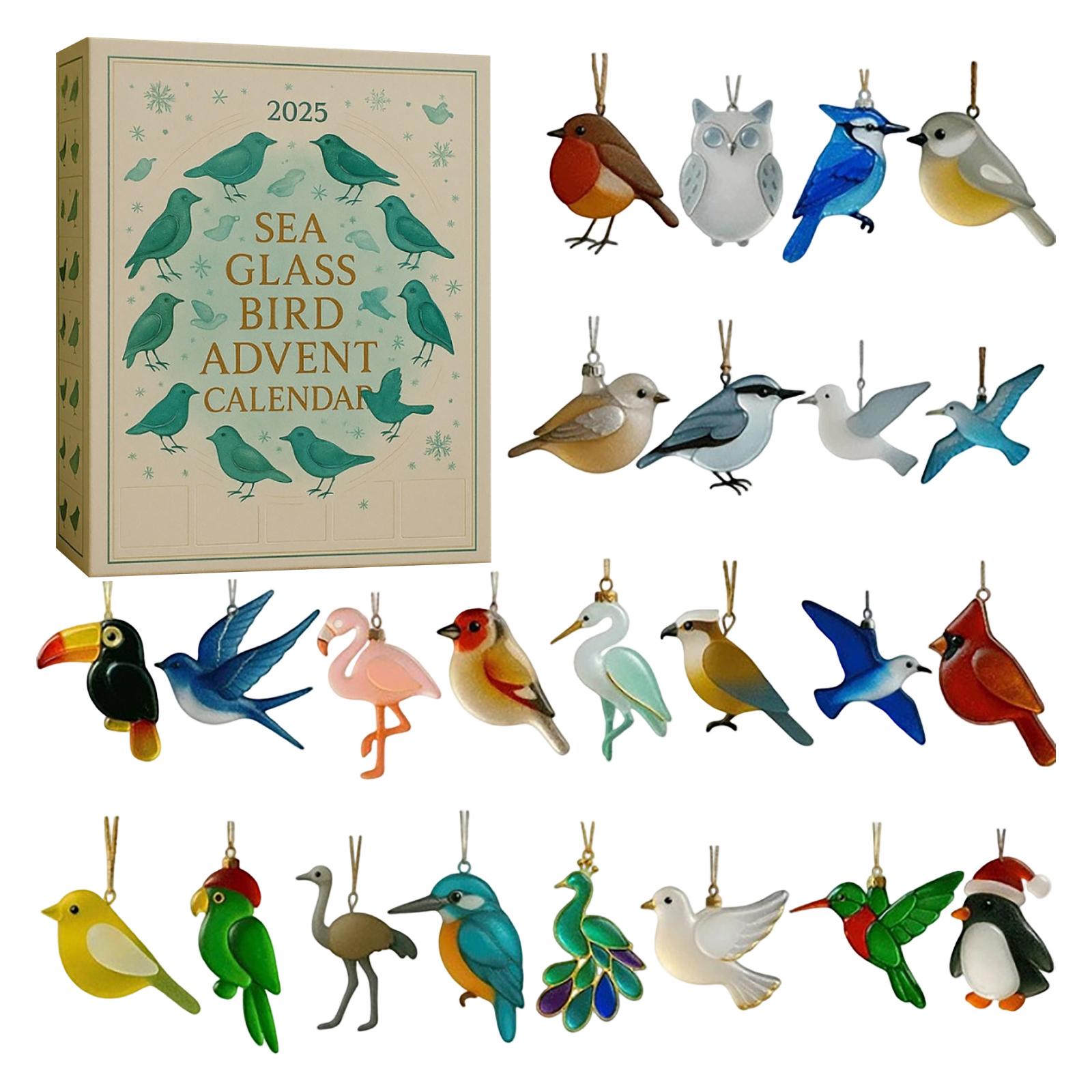 

2D Плоская Коробка Самолет 24 шт. Серия Адвент-календарь Рождественский Отсчет One Size