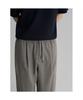 8SECONDS [4Way Stretch] Wide Fit Elastic Waist Slacks Beige