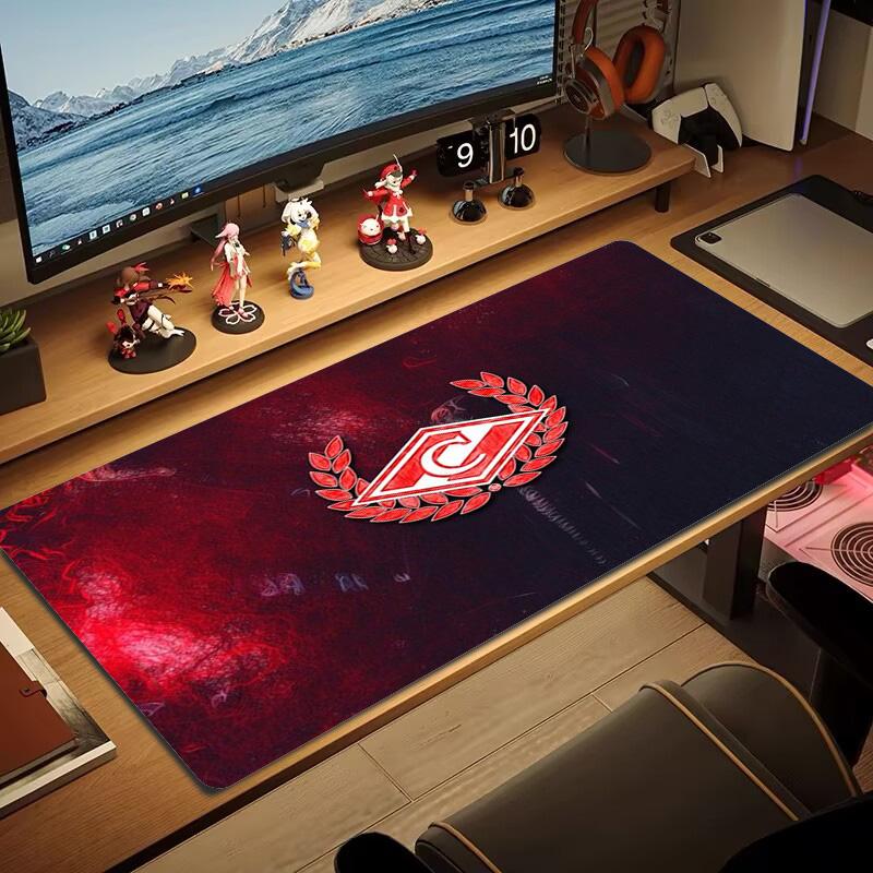 FC Spartak Moscow Color Mouse Pad Large Gaming Table Cushion Non-slip Laptop Tablet Big Mousepad XXL Mat Mini PC Playmat With Lock edge