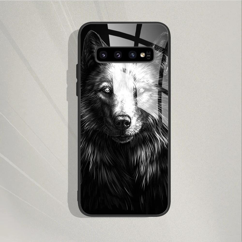 For Samsung Galaxy S10 S 10 Plus S10E Case Shockproof Tempered Glass Case Hard Back Cover Funda For Samsung S10 Case S 10 Bumper