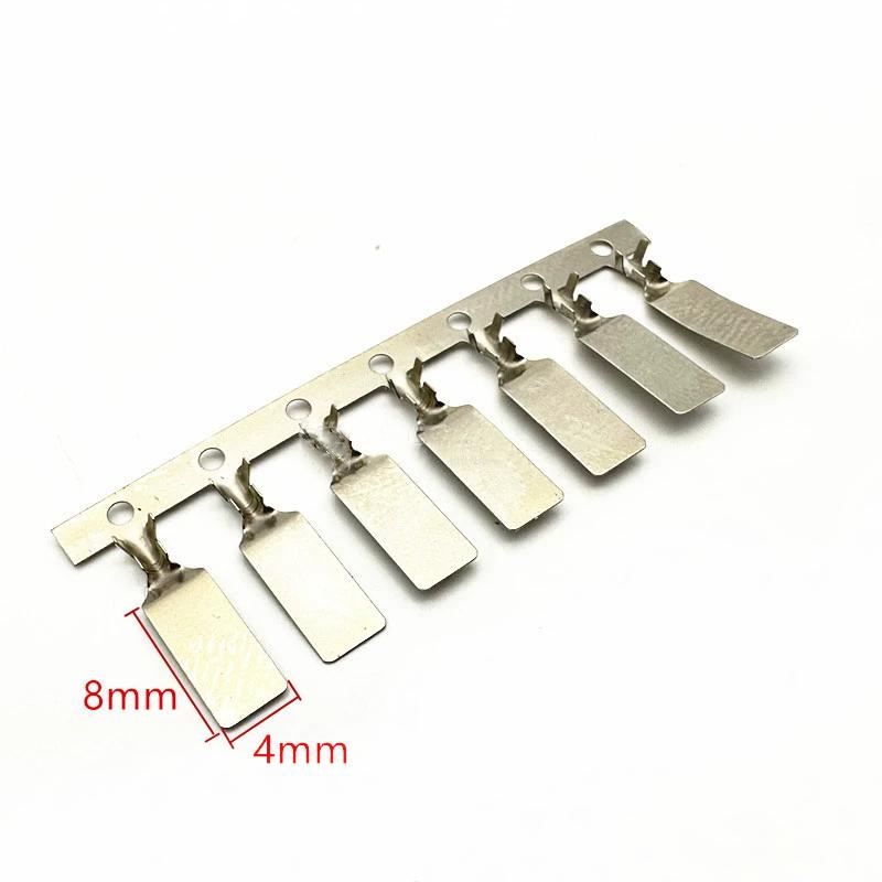 Stamping Terminal, Circular Nickel Plate, Butt Welding Terminal Plate, Wire Clip, Nickel Plate, 18650 Battery Cell Spring Plate