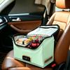 Car Portable Cooler Car Cooler Compact Insulated Lunch Outdoor Cooler Peltier USB Car Mobile Use OK Practical 4L Size Lightweight Cooler/Heated Bag,