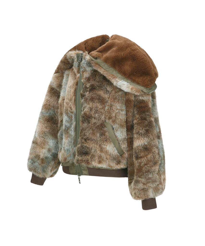 Adsb Andersson Bell Vanessa Fur N2B Jacket Awa728W(Brown)