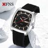 Luxury Men Watch Classic Red Green Dial Men's Quartz Wristwatch Sliver Calendar Male Reloj Stainless Steel Man Clock