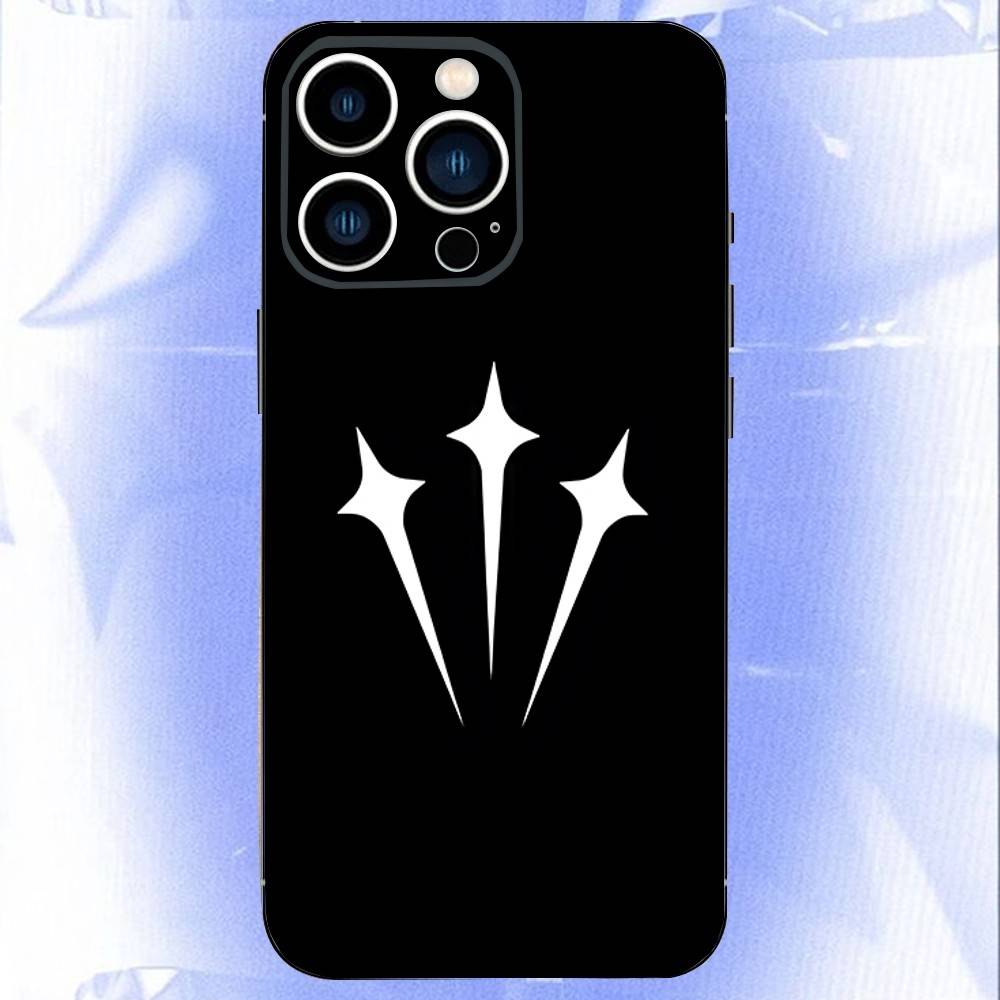 Custodia per Telefono D-Drake O-OvO OWL LOGO Per iPhone 17,16,15,14,13,12,11,Pro,XS,Max,XR,Plus,E,SE4,Mini Cover Morbida Nera