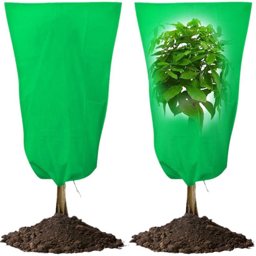 Thickened Winter Cold-Proof Insulation Cover for Plants, Trees & Flowers; Non-Woven, Freeze-Resistant.