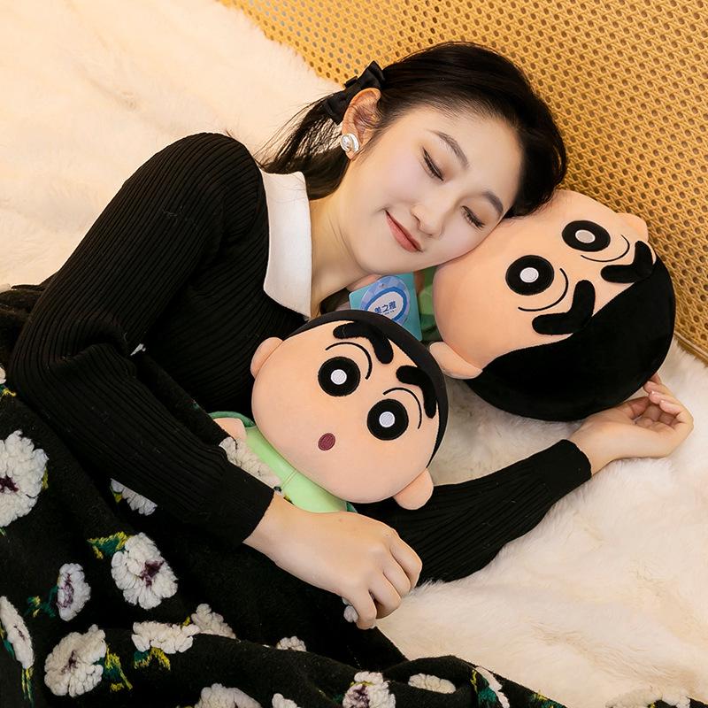Adorable Crayon Shin-chan Turtle Plush Pillow Toy - Perfect Gift for Kids