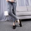 Flat-soled Single Shoes Women's Breathable Mesh Women's Shoes Fly-woven Hollow Soft-soled Doudou Shoes Maternity Shoes