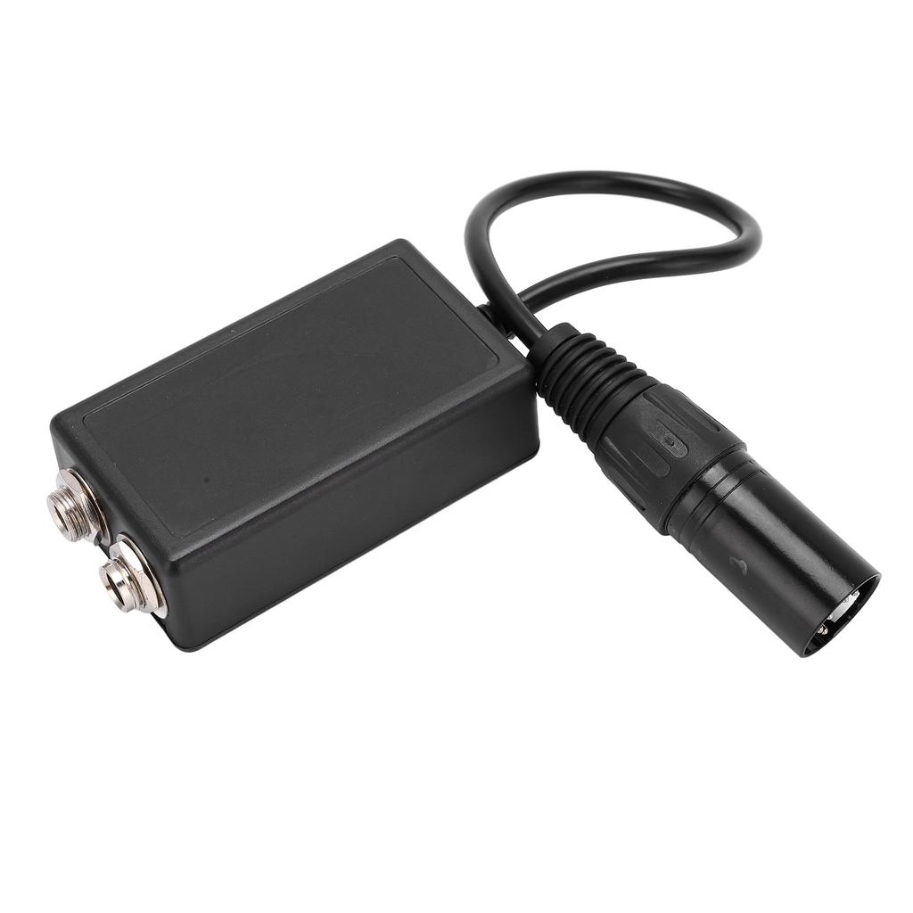 Aviation Headset Adapter GA Dual Plugs to XLR 5 Pin Male Adapter Headphone Extension Cable