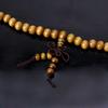 Multi-layer 108 Wood Beads Bracelet 8mm Beads Buddhist Prayer Wristlet