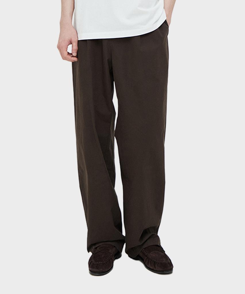 Teildeon Wide Cotton Pj Pants Brown