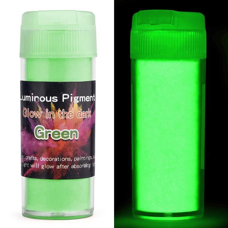 20g/Bottle Luminous Powder Paint Epoxy Resin Pigment Glow In The Dark Fluorescent Powder DIY Party Resin Filler Resin Supplies