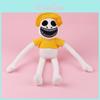 Zoonomaly Peluche Gardien de Zoo Parc Animalier Exceptionnel Poupée en Peluche Courte Personnage de Dessin Animé Autre Coton PP Personnalisé Blanc Jaune 48*7*40cm