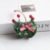 Christmas Decoration Double Horn Bells Multi-Color Available Christmas Tree Accessories Metal Bell Hanging For Various Occasions