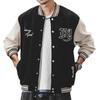 American Heavy Baseball Jersey Men'S Autumn Cardigan Sweater Men'S Trendy Brand Bomber Jacket Corduroy Jacket