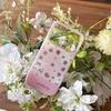 Powder Gradient Strawberry Chain Phone Case for iPhone 17/16 Pro Max/15/14 - Premium Feel