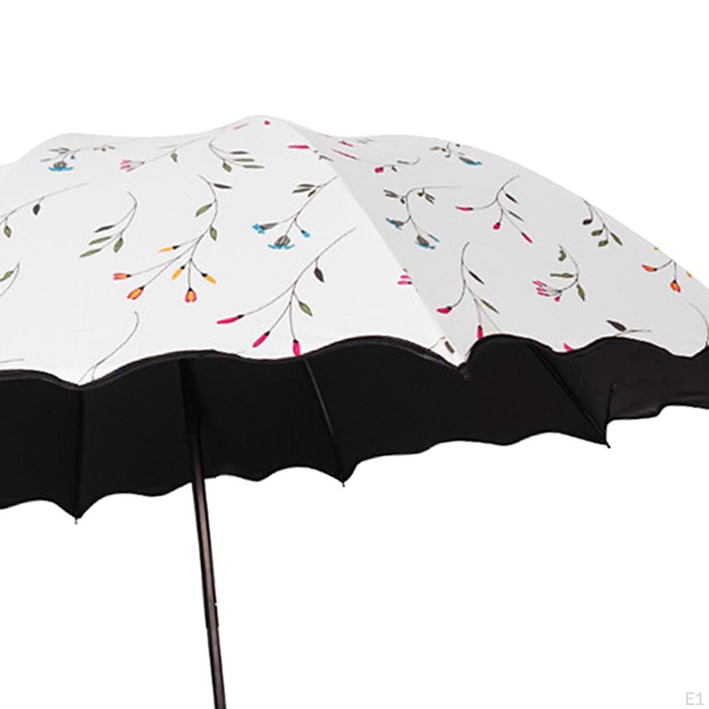 Foldable Umbrella Travel for Men Women Rainproof Rain Sun Purse