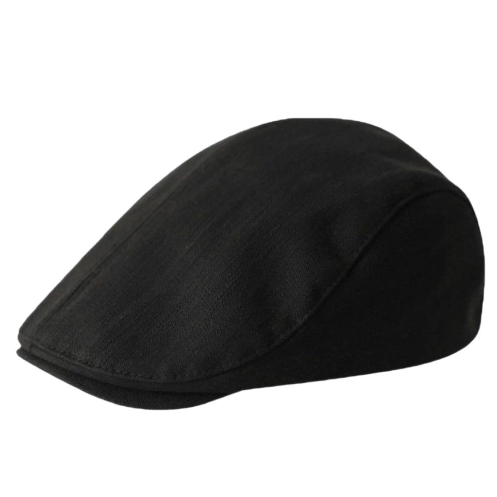 British Style Newsboy Hat with Large Head Circumference Trendy and Versatile for Couples Reversible Baseball Cap