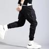 Erkek Hip Hop Jogger Pantolon Moda Eşofman Tulum Günlük Erkek Kargo Pantolon Çok Cepli İpli Dış Giyim Erkek Eşofman